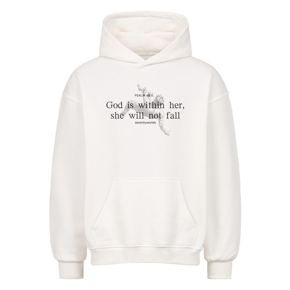 7716b5d9-548e-47e1-a7eb-7517f8a0ef61 She will not fall - Hoodie